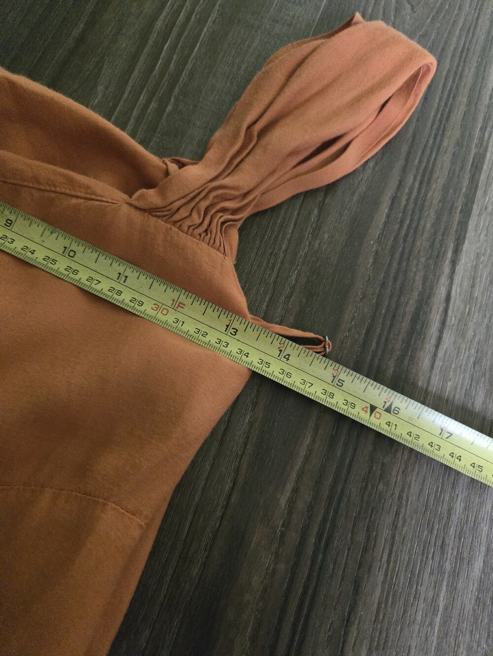 Price Firm 🍓 Maje Orange Ruffle Dress - Picture 11 of 13
